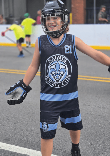 Team wearing custom 100 Percent Custom uniforms