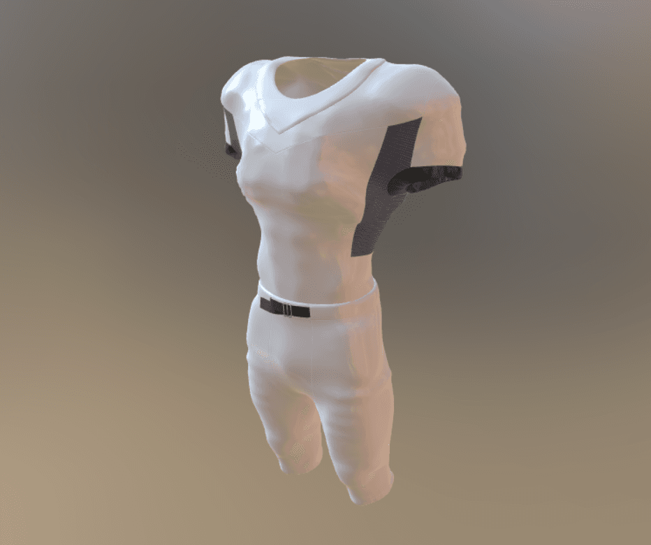 Pro jersey mesh panel