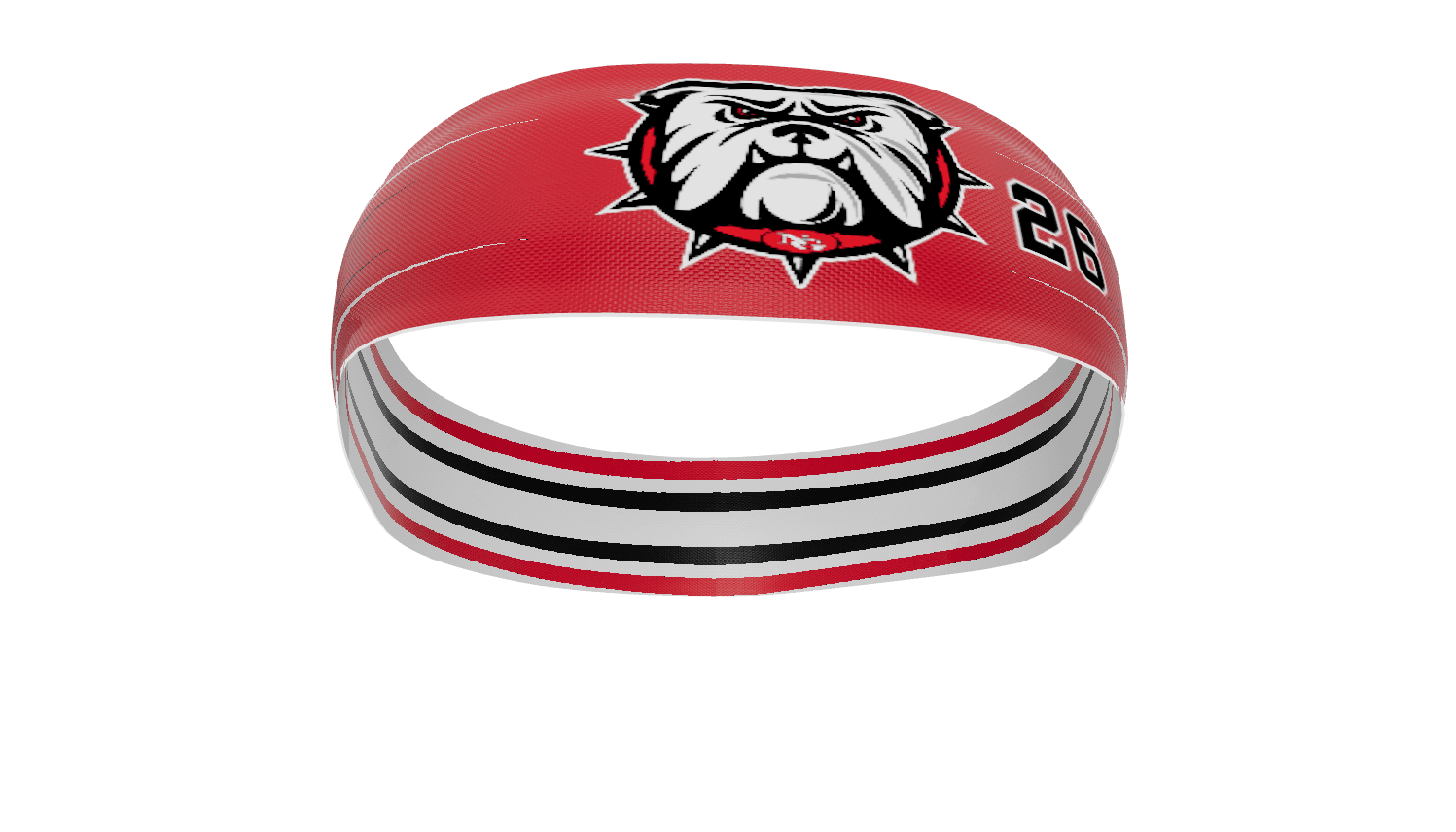 Reversible 2 inch head band 