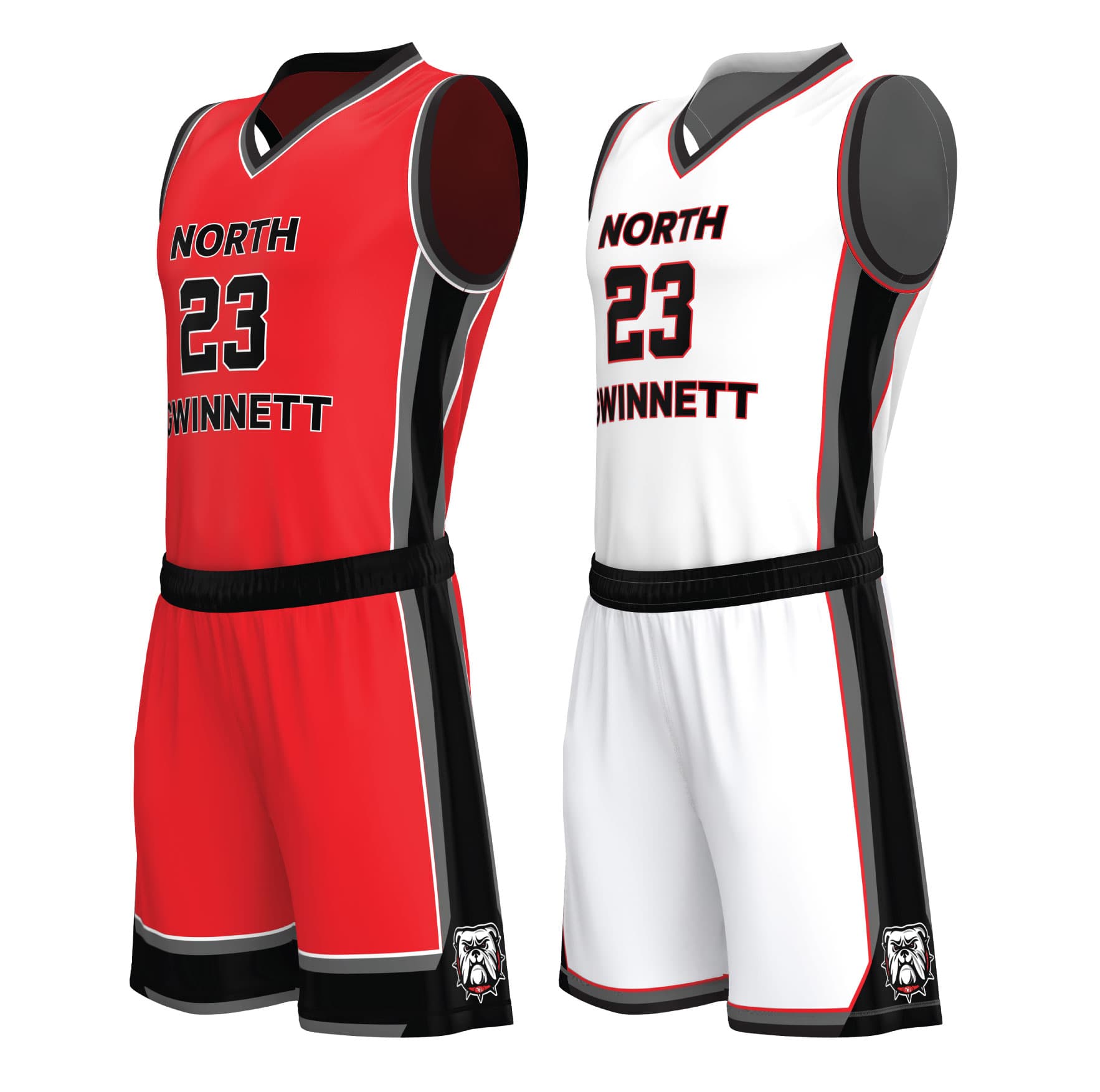 Reversable Basketball Jersey Kit